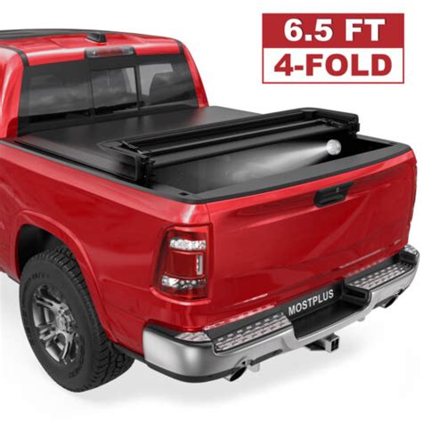 6.4FT/6.5FT 4 Fold Soft Bed Tonneau Cover For 02-23 Ram 1500 03-23 Ram 2500/3500 | eBay