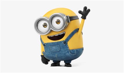 Download Minion Waving - Nephew Minions Birthday Card | Transparent PNG Download | SeekPNG