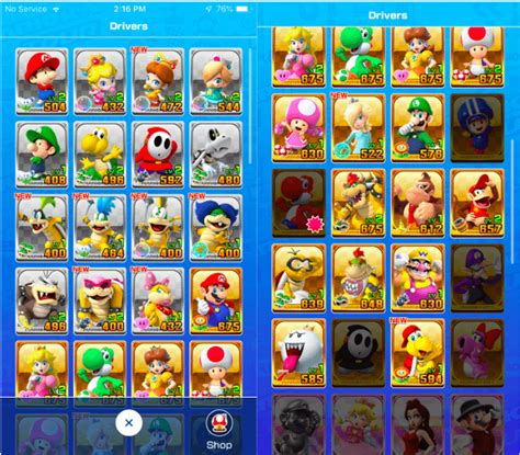 My Mario Kart Tour F2P Character Roster : r/MarioKartTour