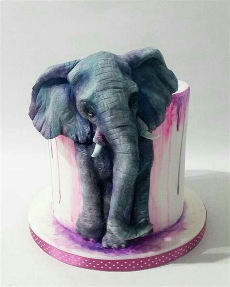 Tarta elefante | Elephant cakes, Animal cakes, Crazy cakes