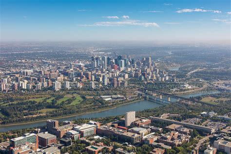 Aerial Photo | Edmonton Skyline