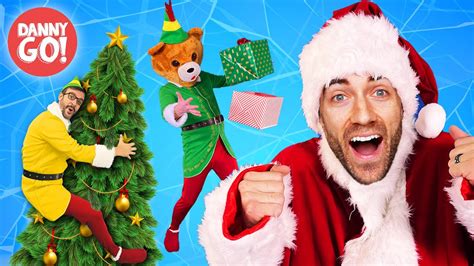 "Santa Freeze Dance!" 🎅🏼 ️ /// Danny Go! Christmas Songs for Kids - YouTube