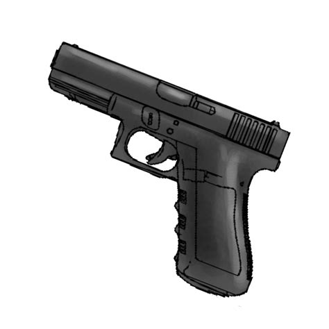 How to Draw a 9mm Gun: 6 Steps (with Pictures) - wikiHow