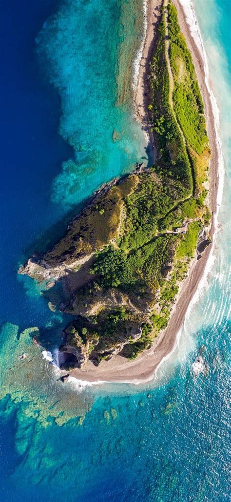 Birds eye view of an island beach i want to sip a Mai Tai on. | Caribbean travel, Aerial photo ...