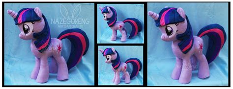 Twilight Sparkle Custom Plush by Nazegoreng on DeviantArt