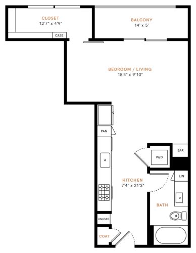 Floor Plans | Best Apartments in Uptown Dallas in 2020 | Floor plans, Cool apartments, Pent house