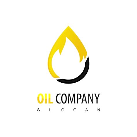 Premium Vector | Oil company logo