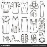 Clothing Coloring Pages sketch template