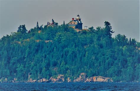 Huron Island Lighthouse - Lake Superior Circle Tour