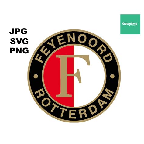 Feyenoord Rotterdam Logo Digitaal Alleen downloaden SVG - Etsy Nederland