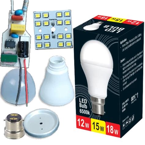 15 Watt LED Bulb Raw Material With Plain Box & Brand Name – TOPSOIL LED