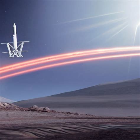 KREA AI - SpaceX Starship landing on Mars, photorealistic, 4...