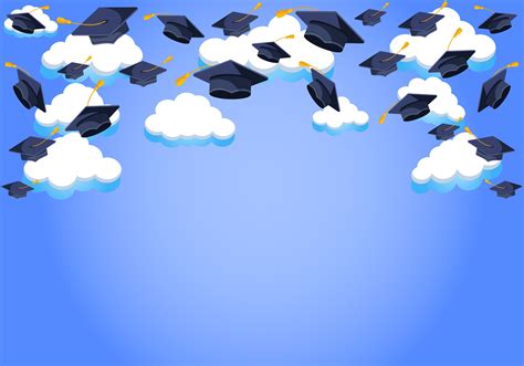 graphic illustration design vector of school graduation background with empty area 12910315 ...