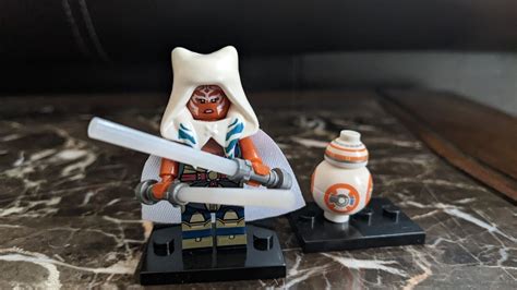 CUSTOM Lego Star Wars Ahsoka Tano Minifigure 75013, 75046, sw0452 ...