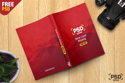 Book Cover Mockup Template PSD – Download PSD