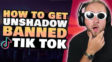 HOW to get UNSHADOW BANNED on TIK TOK ( Tips & Tricks ) - YouTube