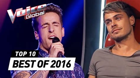 TOP 10 | BEST 'Blind Auditions' of 2016 | The Voice Global - YouTube