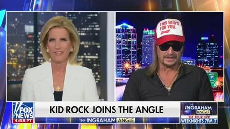 ‘Is That a Budweiser Hat?’ Laura Ingraham Asks Kid Rock If He’s ...