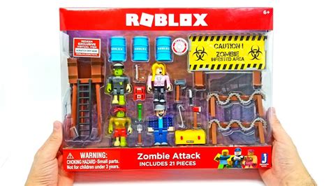 ROBLOX Zombie Attack Complete Playset! - YouTube