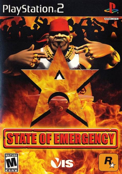 State of Emergency Sony Playstation 2 Game | Ps2 games, Playstation 2, Rockstar games