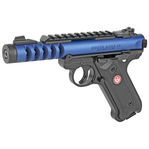 Ruger Mark IV LITE Blue Threaded Barrel 22LR · 43936 · DK Firearms