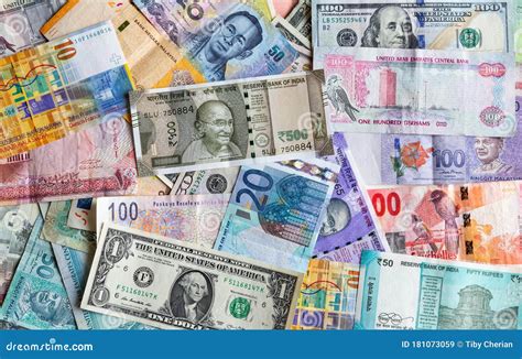 All Types of Currency Note Indicating World Economy and Crisis Stock Image - Image of economy ...