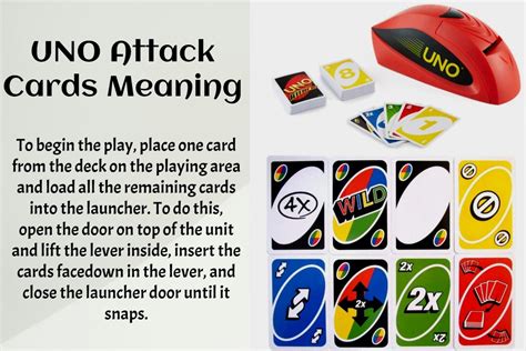 The UNO Attack Cards (UNO Attack Card Meanings) - Miexto Card Games