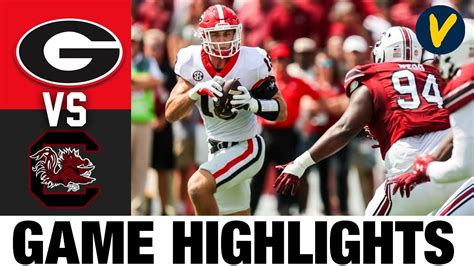 #1 Georgia vs South Carolina | 2022 College Football Highlights