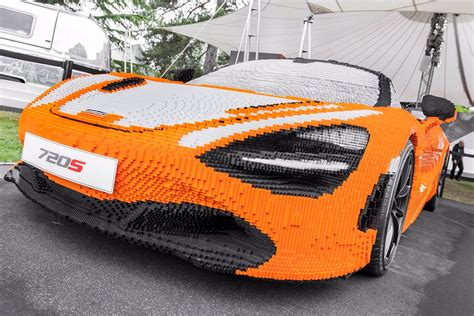 Life-sized LEGO McLaren 720S