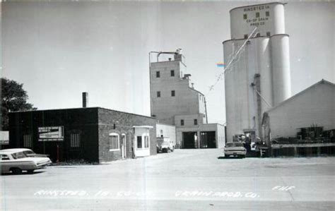 RINGSTED, IOWA - GRAIN PRODUCTION COMPANY - OLD REAL PHOTO POSTCARD VIEW | eBay