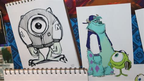 Pixar Concept Art Monsters Inc