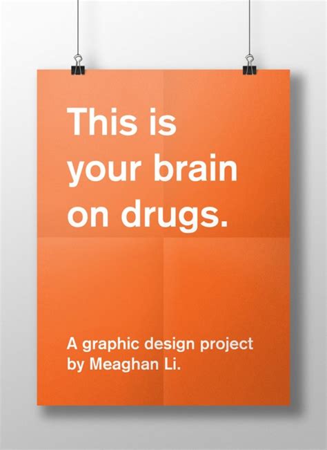 UCreative.com - This Is Your Brain On Drugs—Minimalist Posters by ...