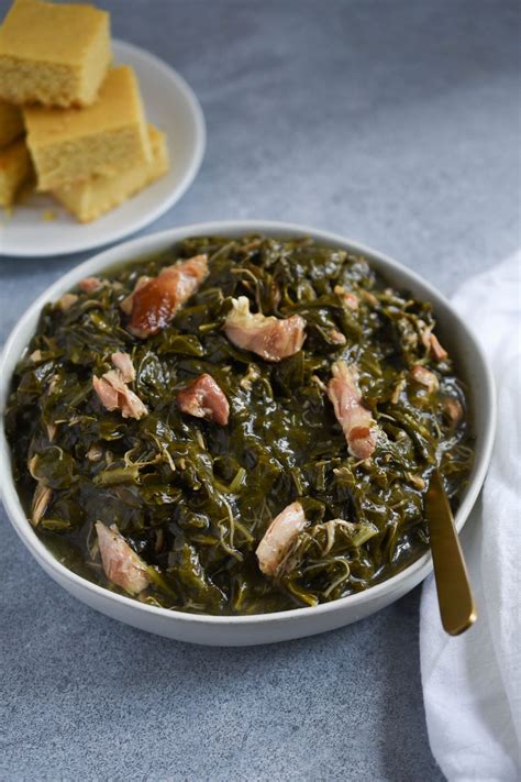 Southern Style Collard Greens (Flavorful & Tender!) - Domestic Dee ...