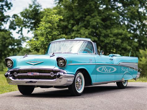 1957 Chevrolet Bel Air 'Fuel-Injected' Convertible | Motor City 2016 | RM Auctions