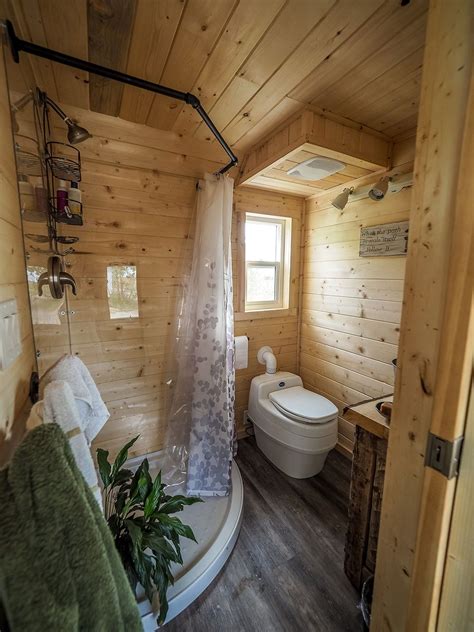 Raven by Blackbird Tiny Homes - Tiny Living | Tiny house bathroom, Tiny house cabin, Tiny house ...