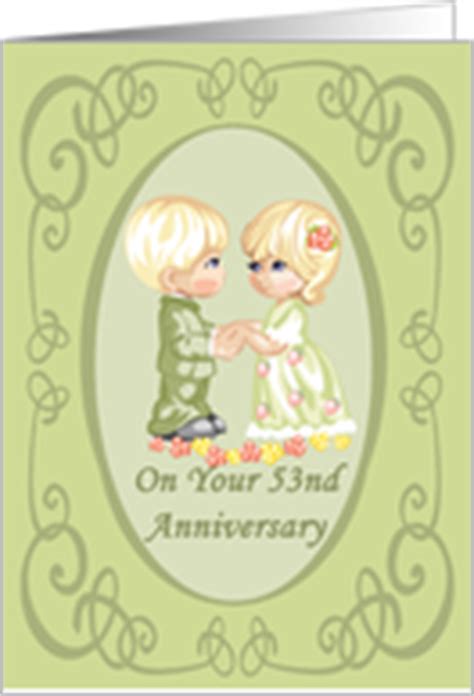 53rd Wedding Anniversary Cards from Greeting Card Universe