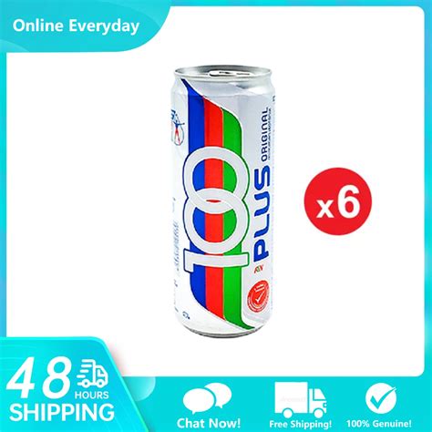 100 PLUS / 100PLUS ISOTONIC DRINK 325ML x6 | Lazada