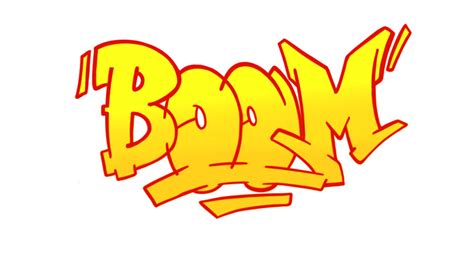 How to Draw "Boom" in Graffiti in 14 Steps - Graffiti Empire