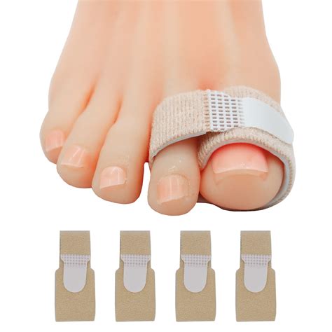 Buy Niupiour Fabric Hammer Toe Wraps, 8 Pack of Toe Bandages Protectors ...