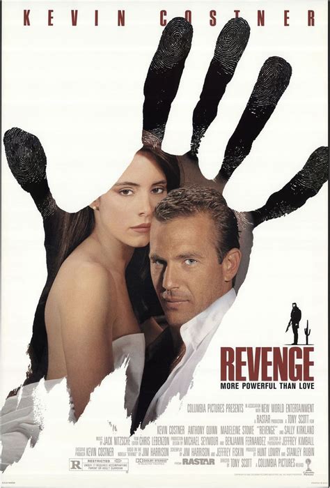 Revenge (1990) | Kevin costner, Tony scott, Movie posters