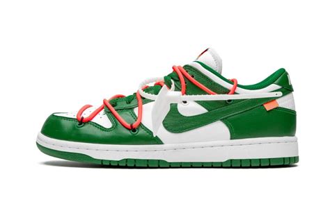 Nike X Off-White Dunk Low "Off-White - Pine Green" - Stadium Goods