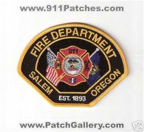 Oregon - Salem Fire Department (Oregon) - PatchGallery.com Online ...