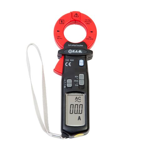 Earth leakage clamp meter, earth leakage tester