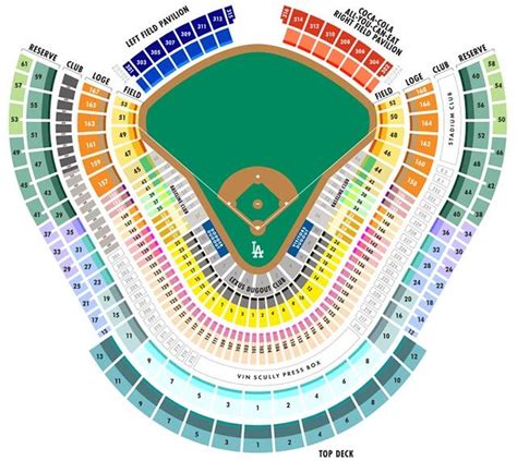 Seating Chart | Dodger stadium seating chart, Dodger stadium, Dodgers