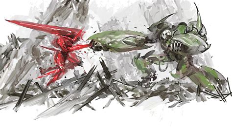 Mecha Fight : r/conceptart