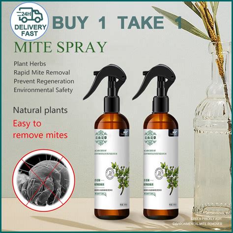 300ML Mite Spray Bed Bug Killer Dust Mite Remove Spray Non-toxic ...