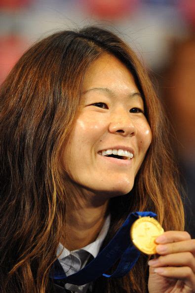 Homare Sawa of Japan poses at a press conference as the Women's World ...