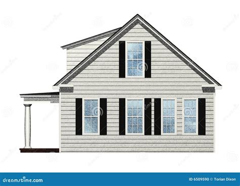 Sketched House stock illustration. Illustration of mortgage - 6509590