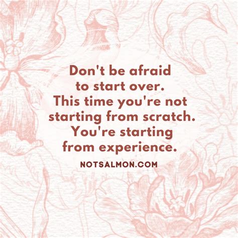 Start Over Quote To Inspire Bravery and Faith In New Beginnings