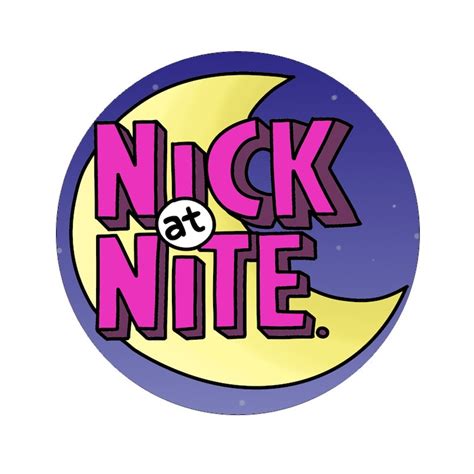 Nick at Nite Sticker Decal Nickelodeon 90s Nostalgia Round | Etsy